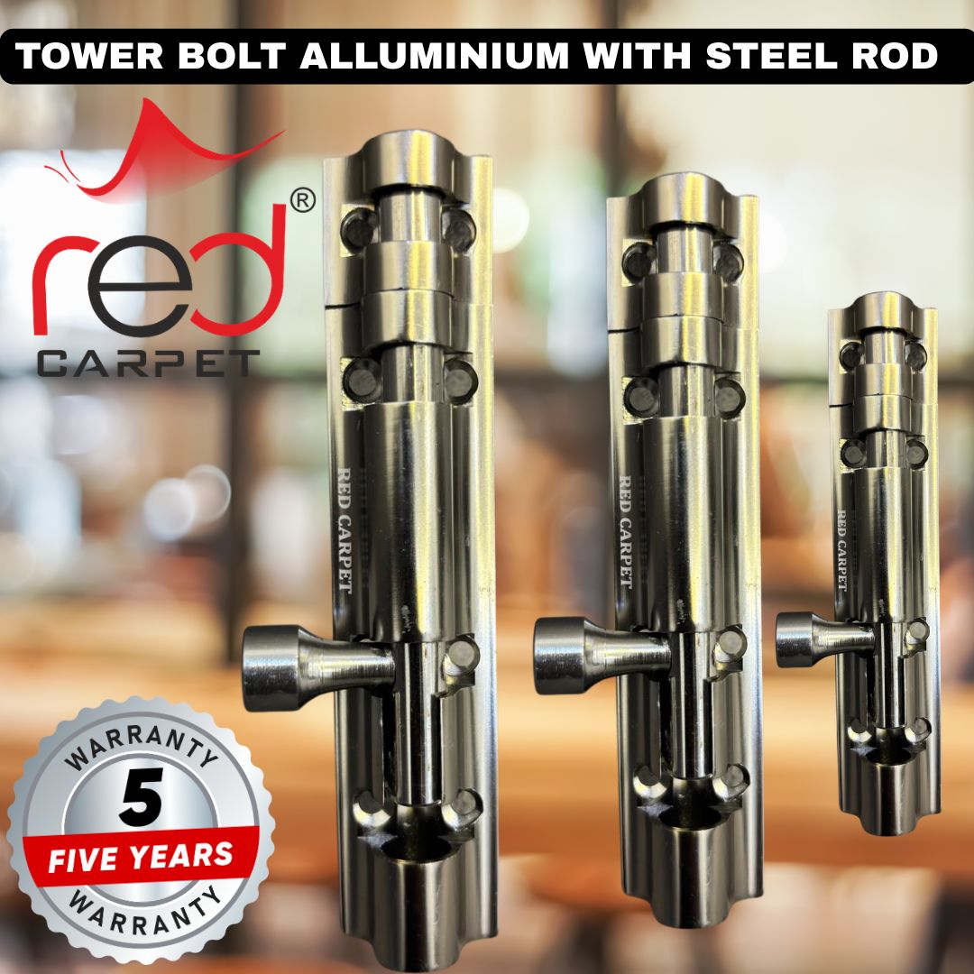 Tower Bolt Hexa Gold Matt (aluminium) 8"