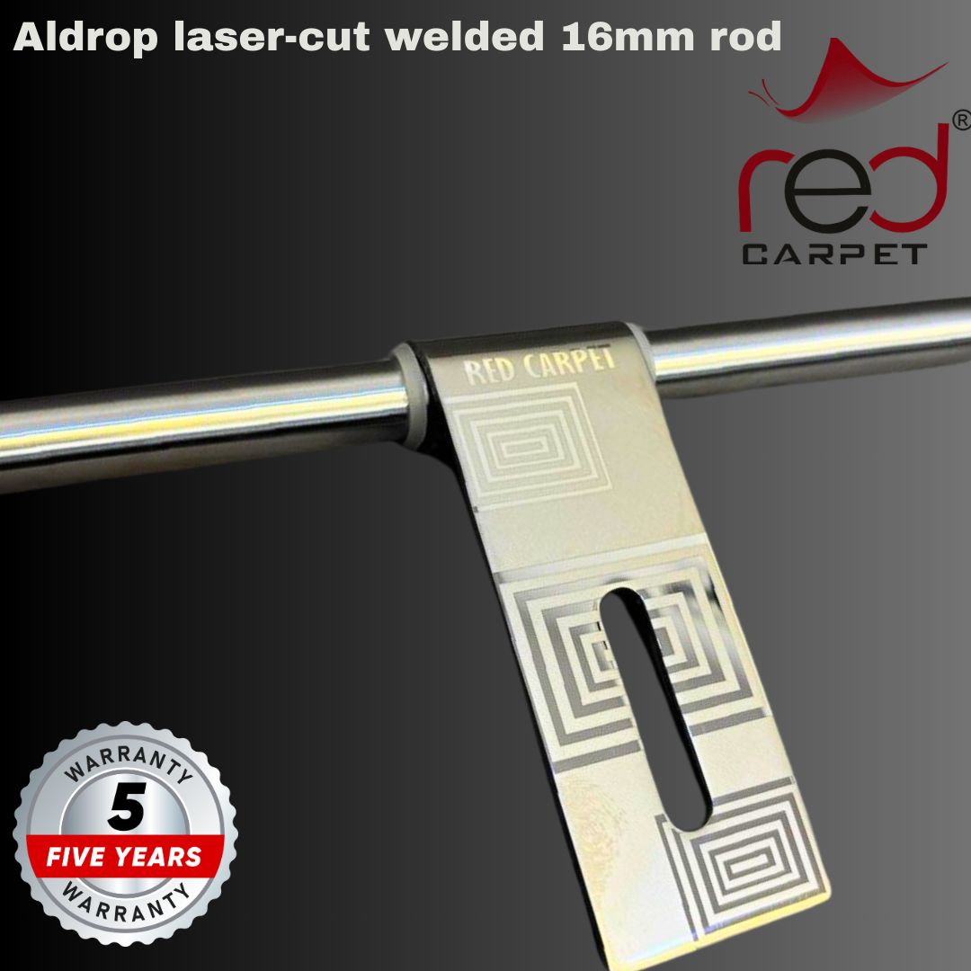 Aldrop Gold 3D 12" 16mm rod