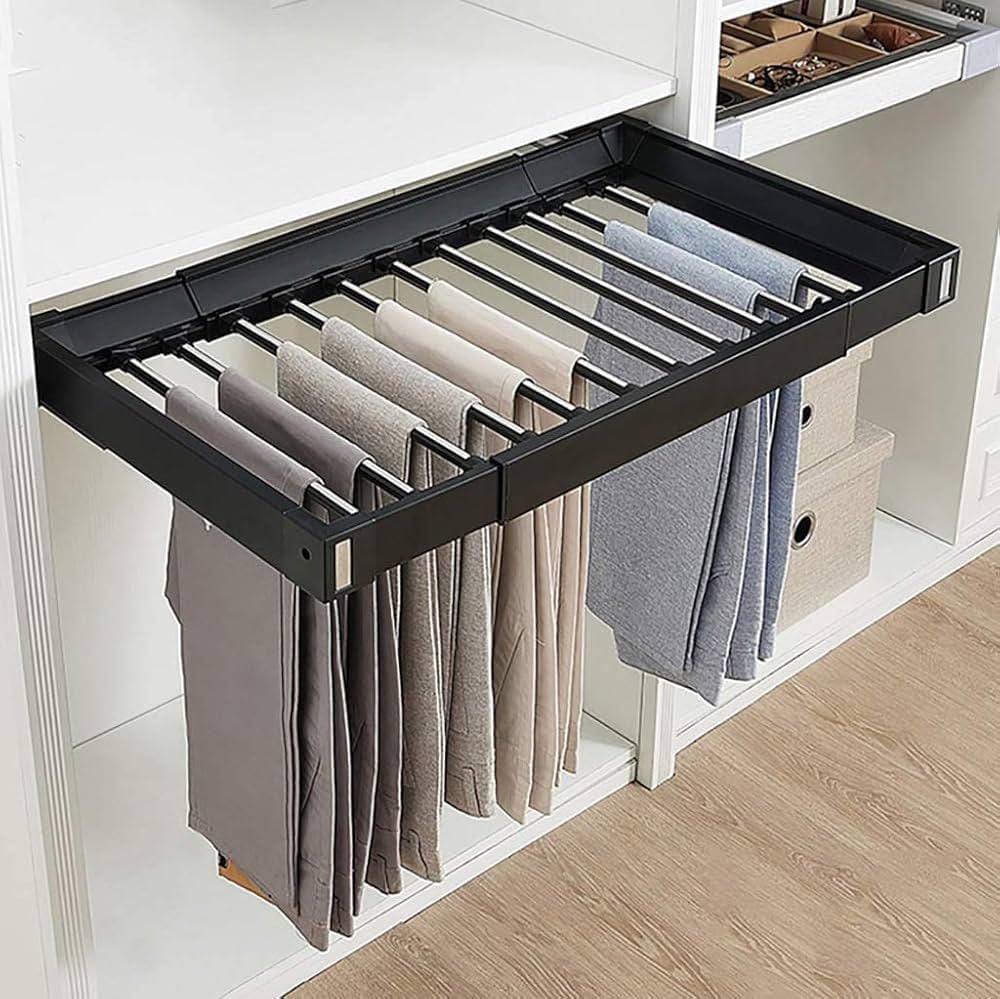 Trouser rack single line size 600 mm